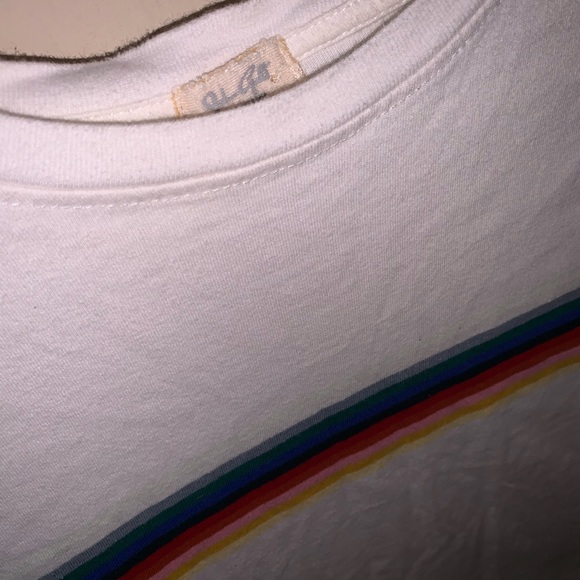 Rainbow Striped Pacsun Shirt - Picture 2 of 3